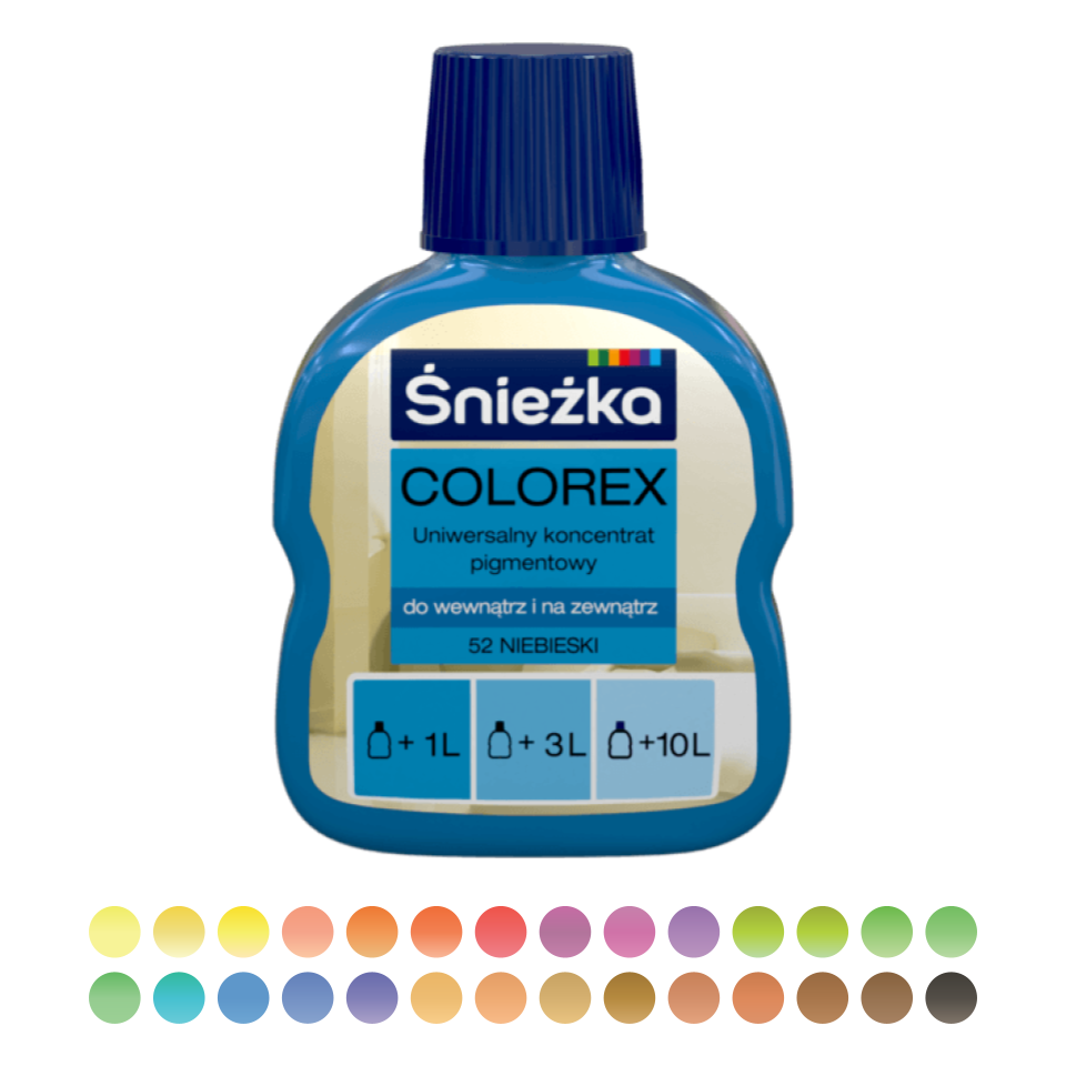 Universell Färgpigment - För inomhus- och utomhusbruk - 100 ml